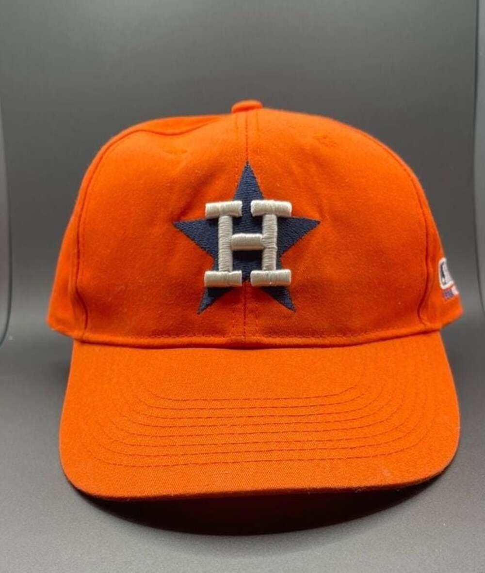 OC Sports Houston Astros Cooperstown Collection Orange Adjustable Hat OSFM